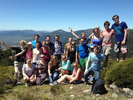 Hiking in Madrid for groups.