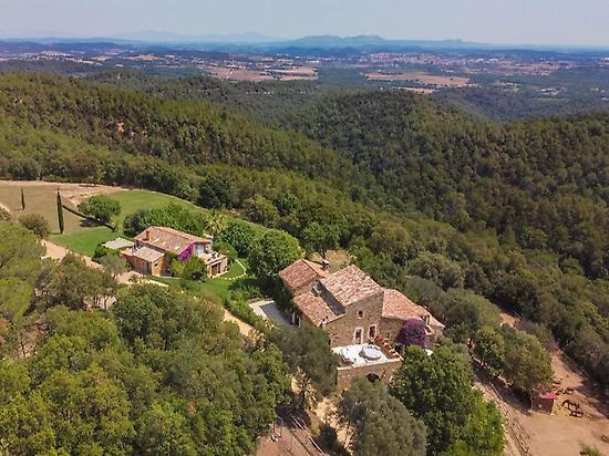 Aerial view accommodation