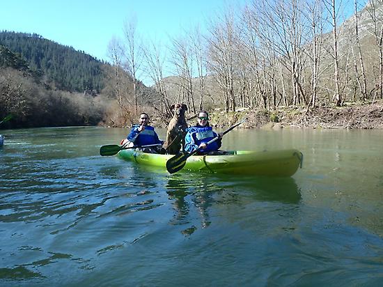 Descenso del Sella en canoa. Asturias