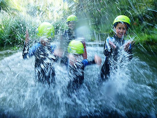 Canyoning for children