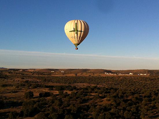 Hot air balloon flight at Toledo