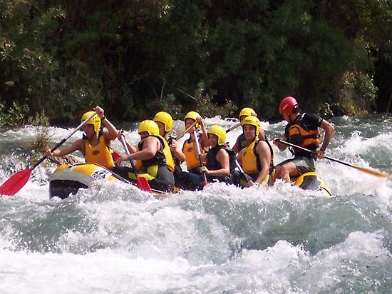 Rafting en el Guadalquivir, Jaén